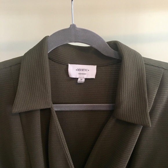 Sophisticated Situation Sheath Dress in Olive - Picture 6 of 6